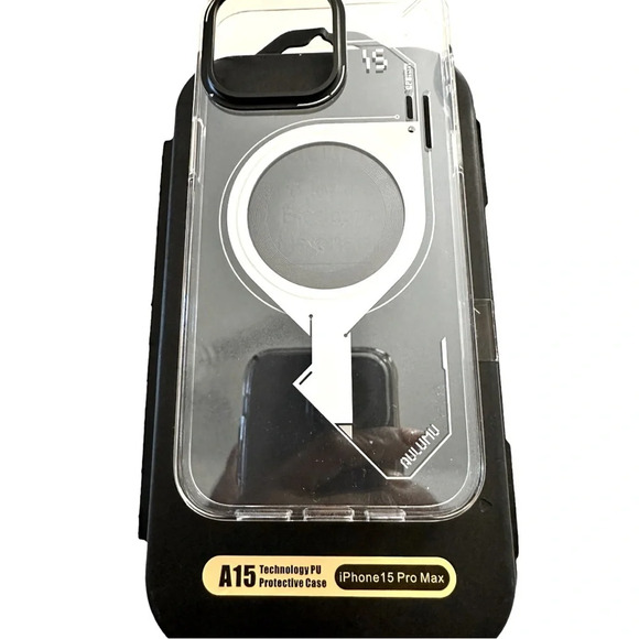 iPhone 15 Magnetic Case A 15 Clear - IMD Technology - Compatible with Magsafe - Picture 1 of 5